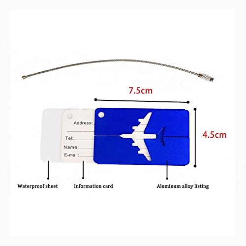 Aluminum Luggage Tag