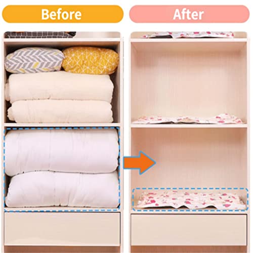 8-Piece Vacuum Compression Bag Set with Hand Pump