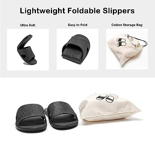 Foldable Travel Slippers