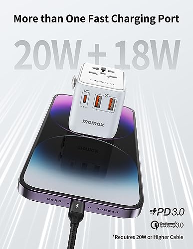 MOMAX Universal Travel Adapter