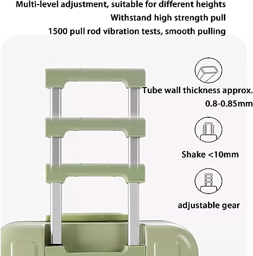 Expandable Carry-On Suitcase with USB & TSA Lock