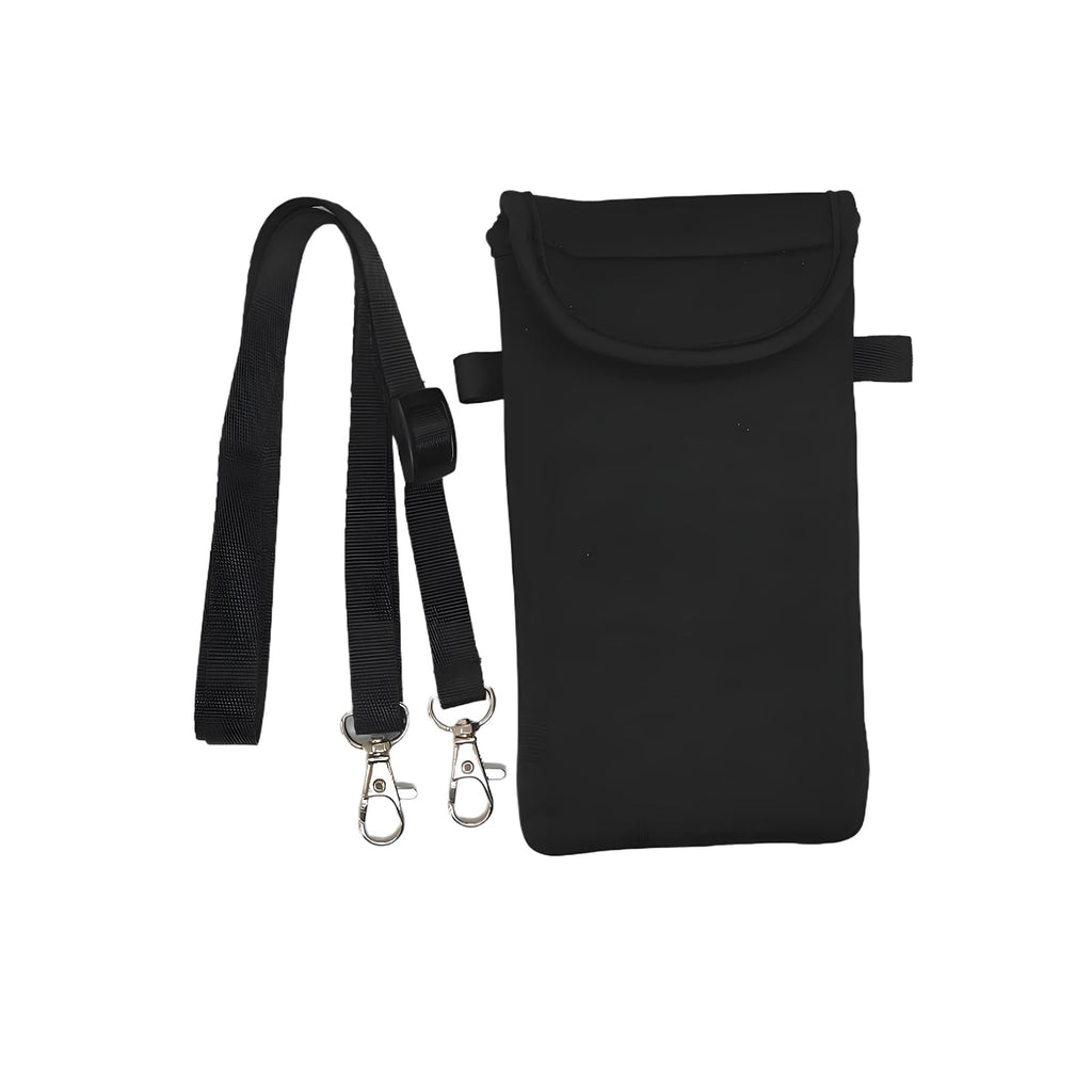 Neoprene Phone Pouch with Neck Strap