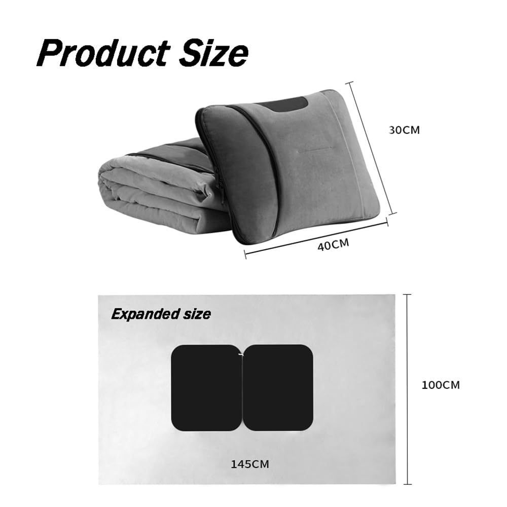 3-in-1 Travel Blanket & Pillow
