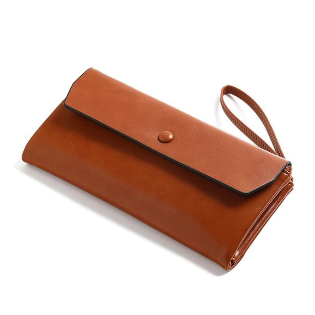 RFID Leather Passport Wallet