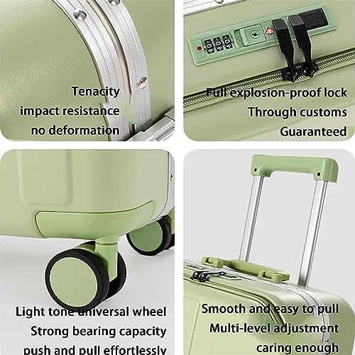 Expandable Carry-On Suitcase with USB & TSA Lock