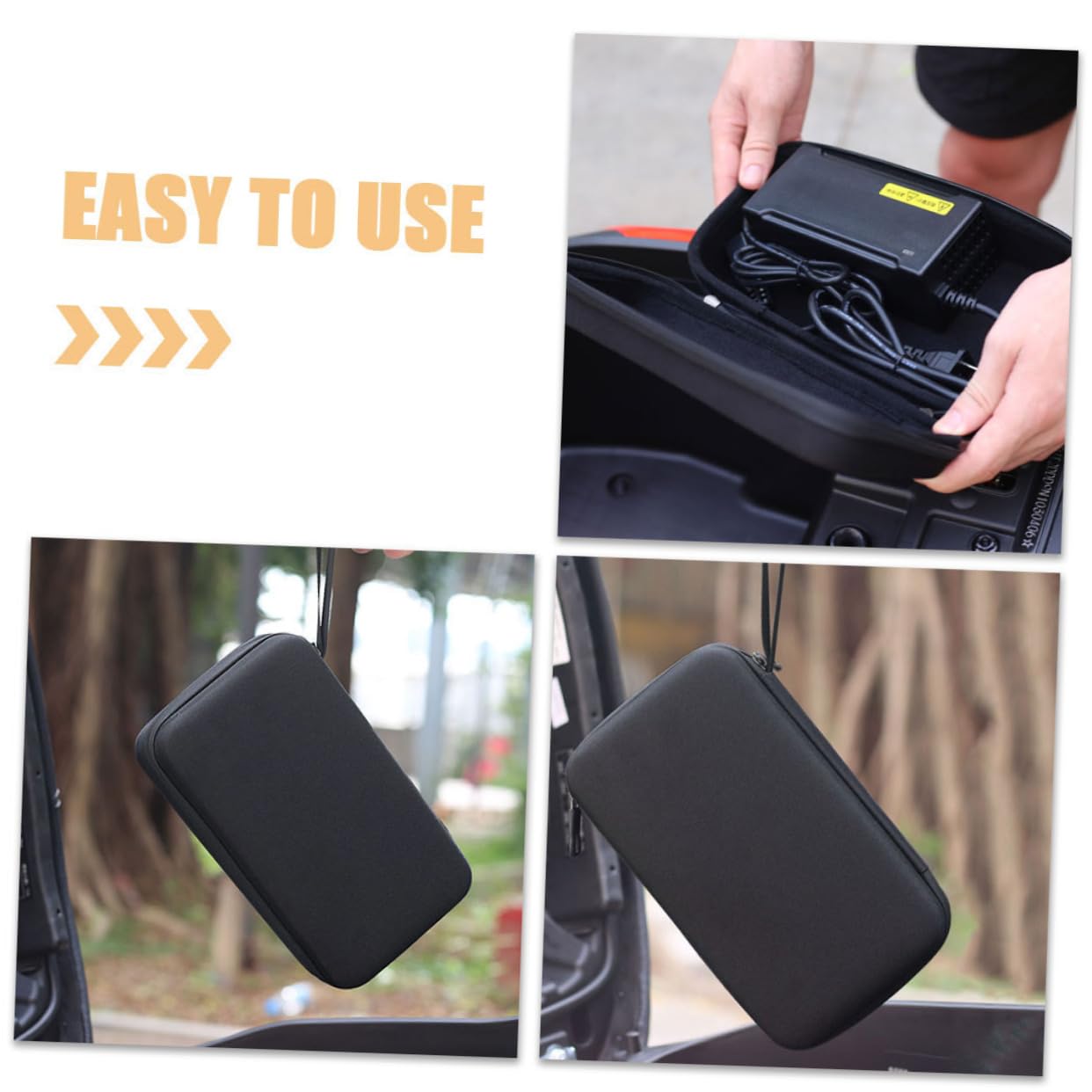 Hard Shell Cable Organizer Case