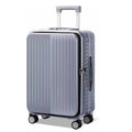 Wheeled Carry-On Suitcase with Detachable Side Bag