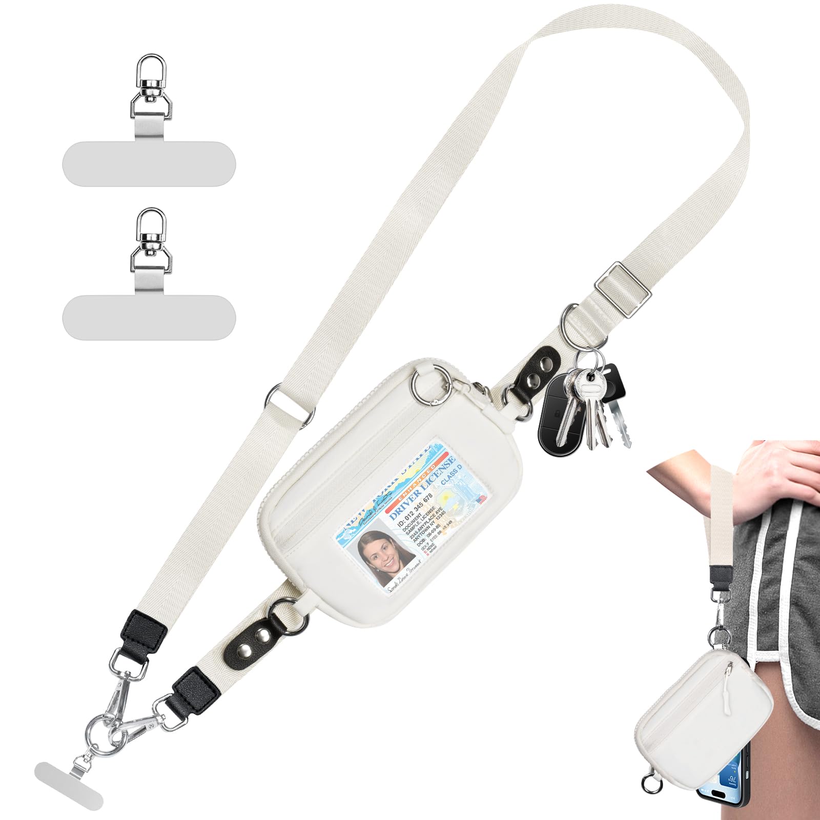 Crossbody Phone Strap Wallet