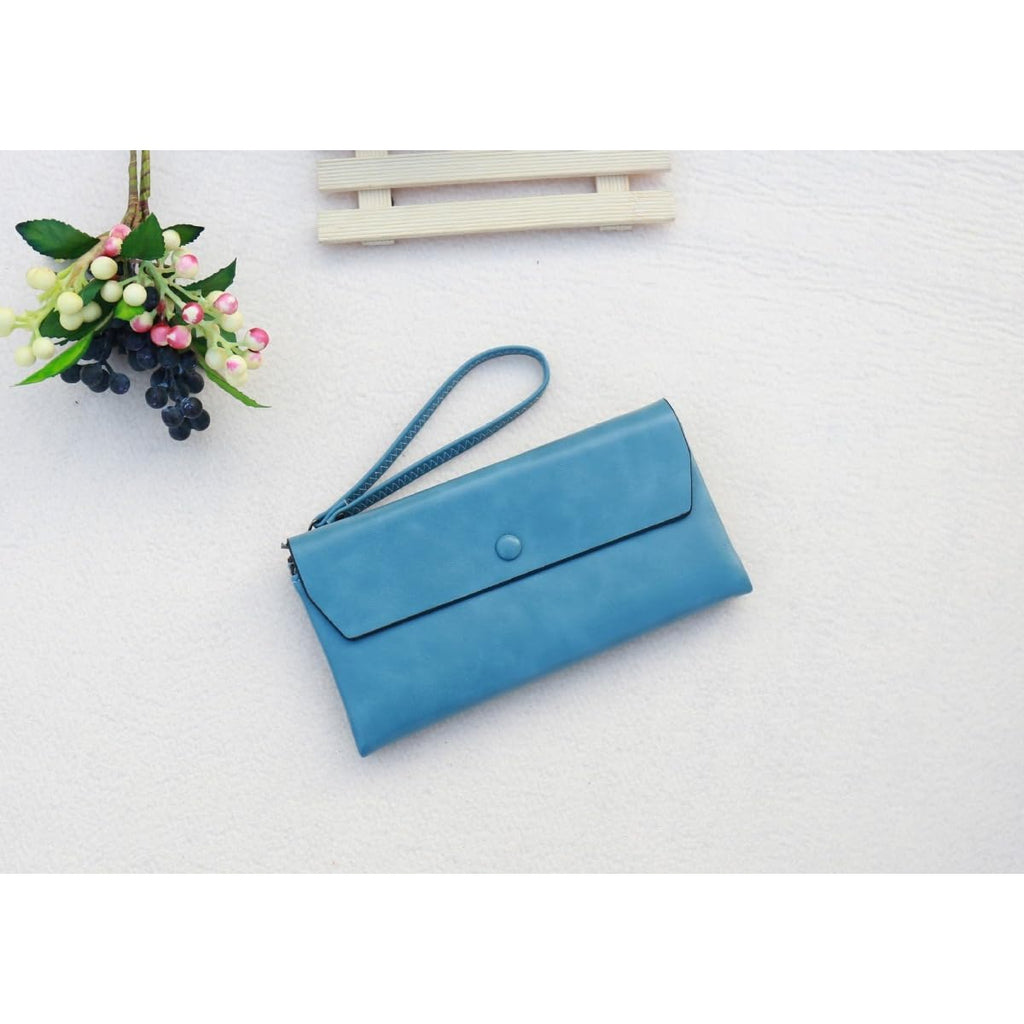RFID Leather Passport Wallet