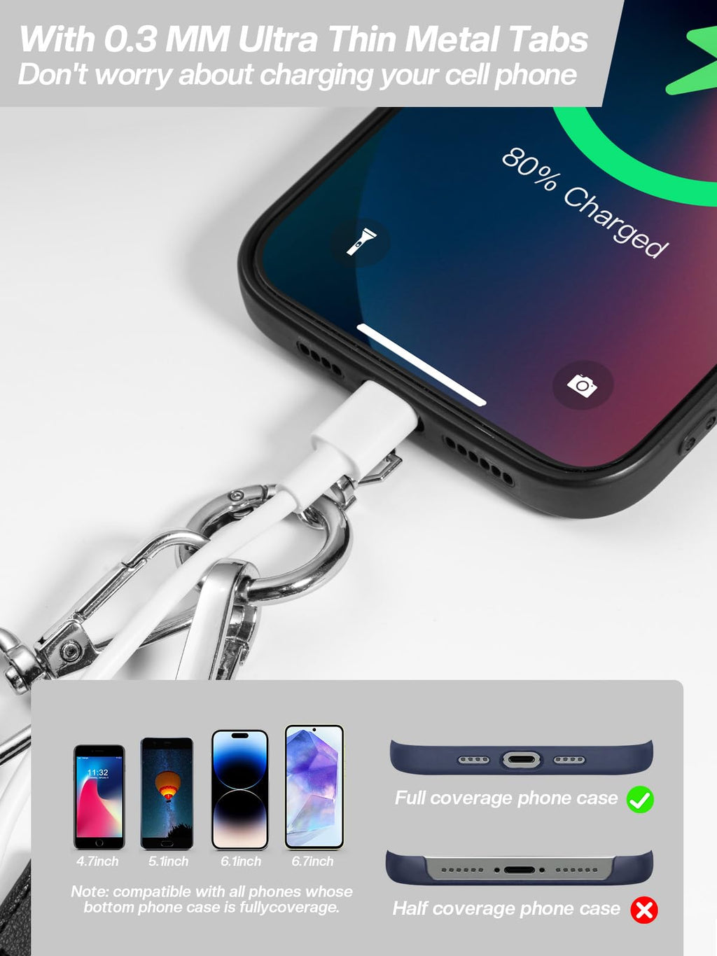 Crossbody Phone Strap Wallet