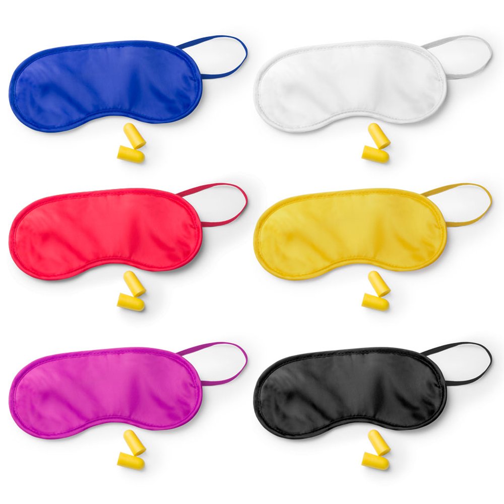eBuyGB Colourful Eye Mask and Ear Plug Set