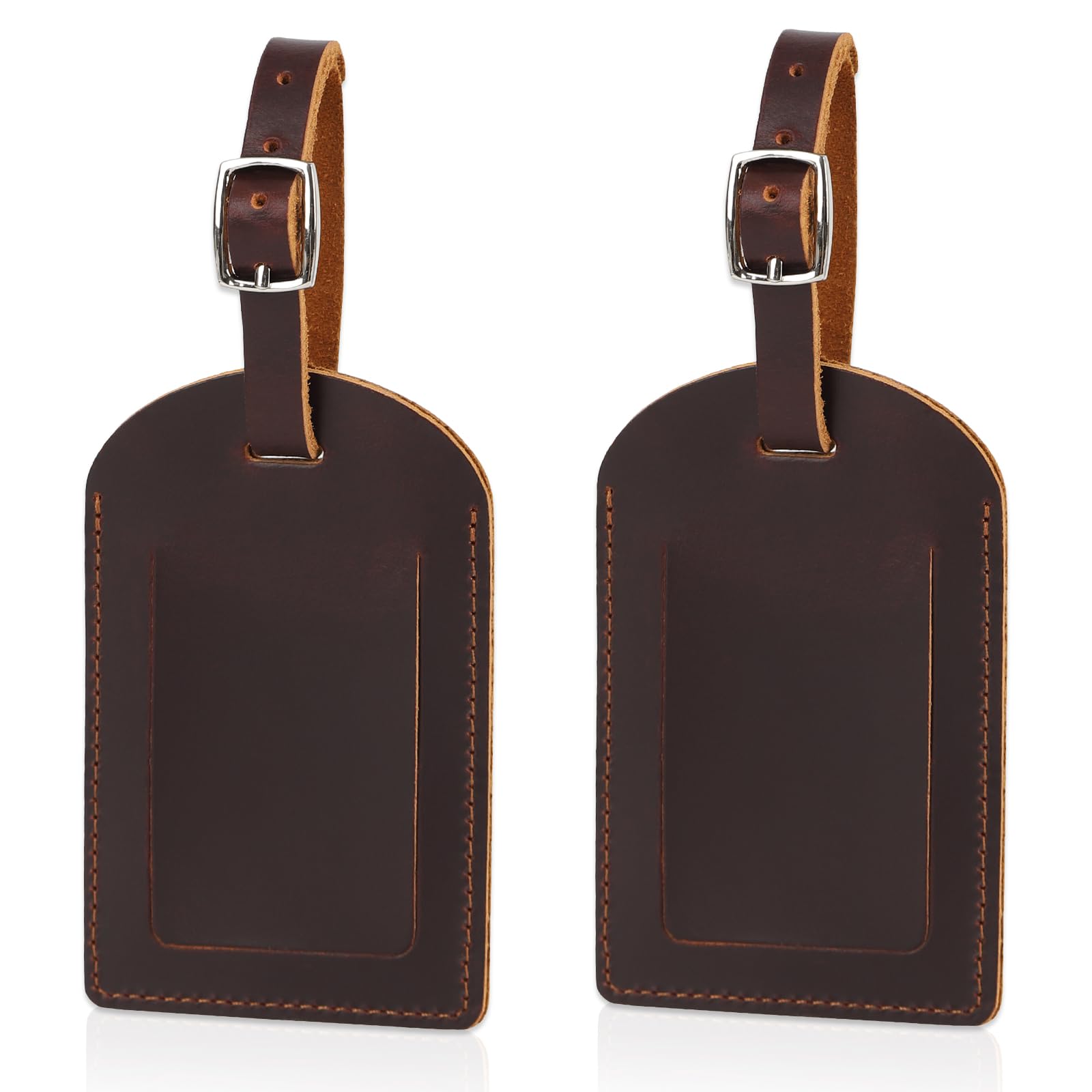 Genuine Leather Luggage Tag