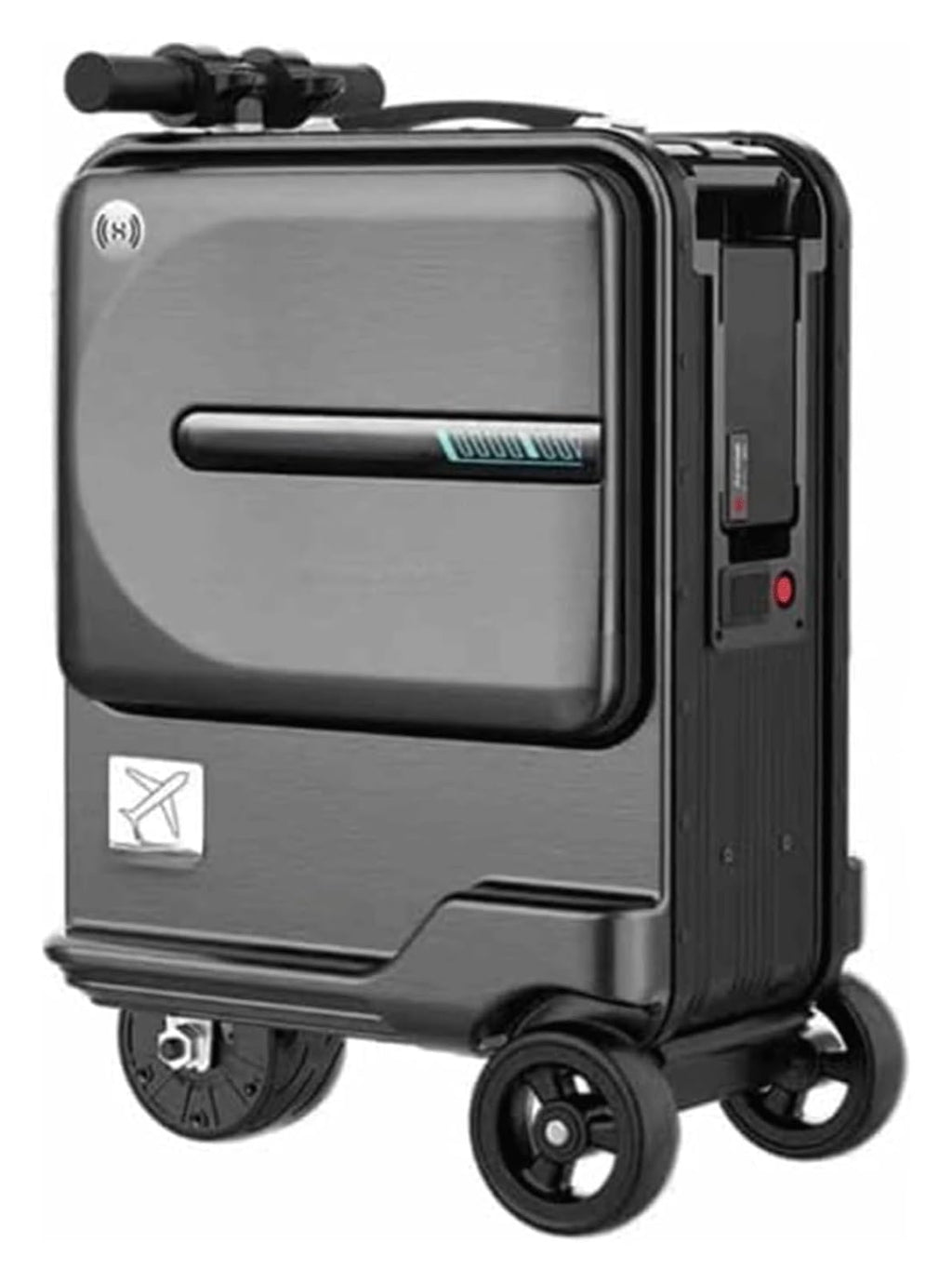 Smart Rideable Electric Suitcase with USB & LED