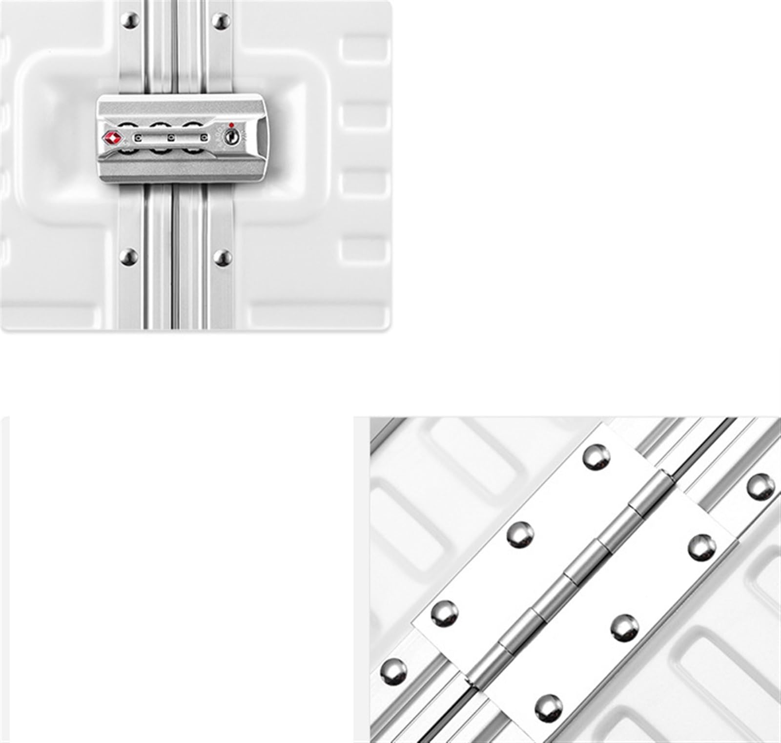 Aluminum Frame Hard Shell Carry-On Suitcase