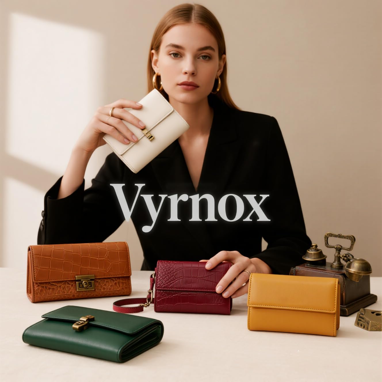 RFID Leather Passport Organizer