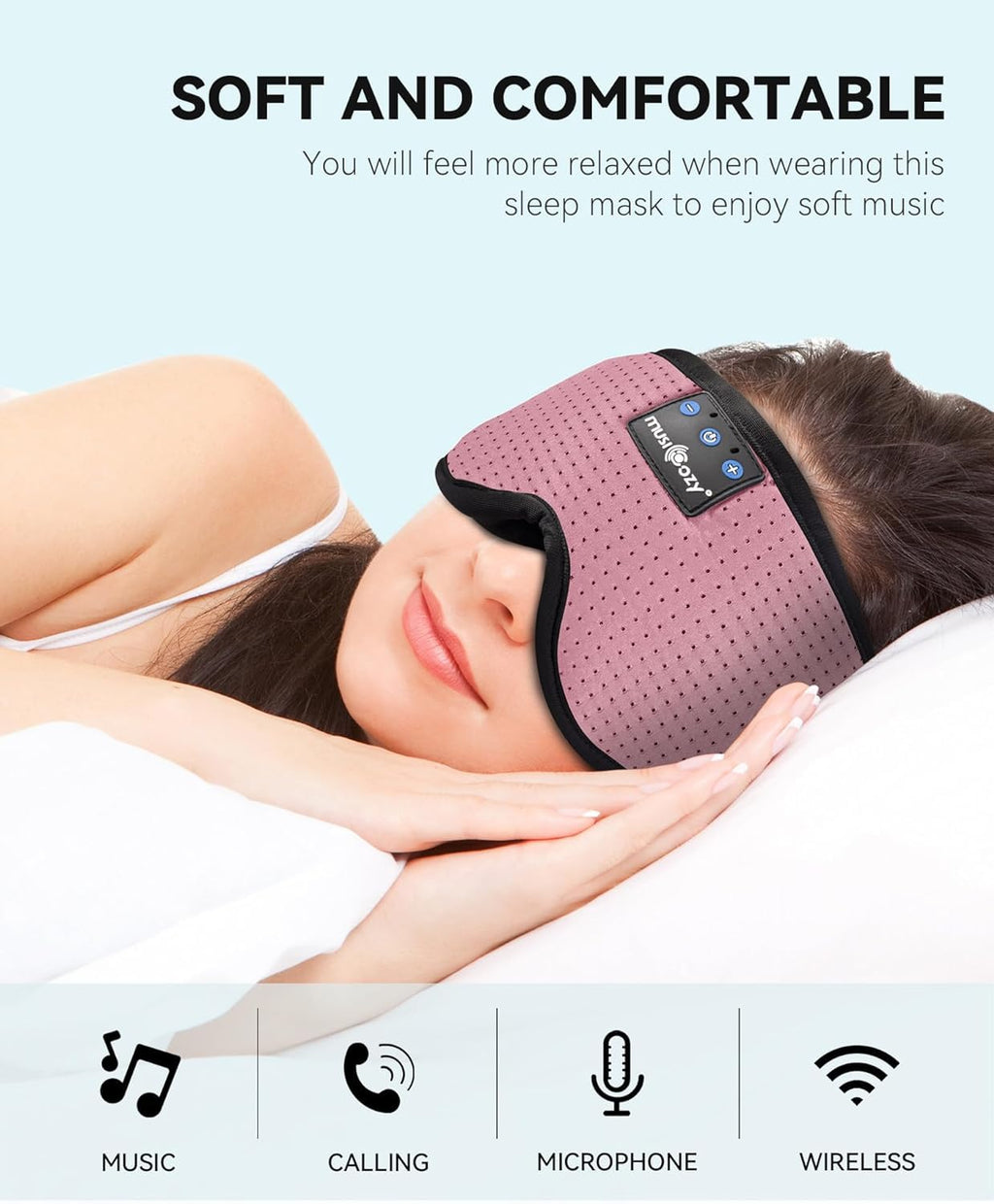 Bluetooth Sleep Headband Headphones
