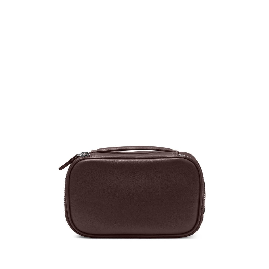 Leather Tech Organizer Bag