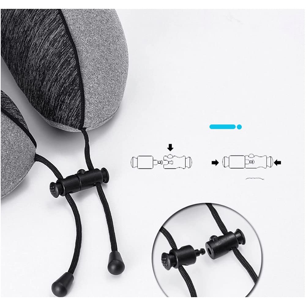 Memory Foam Travel Neck Pillow