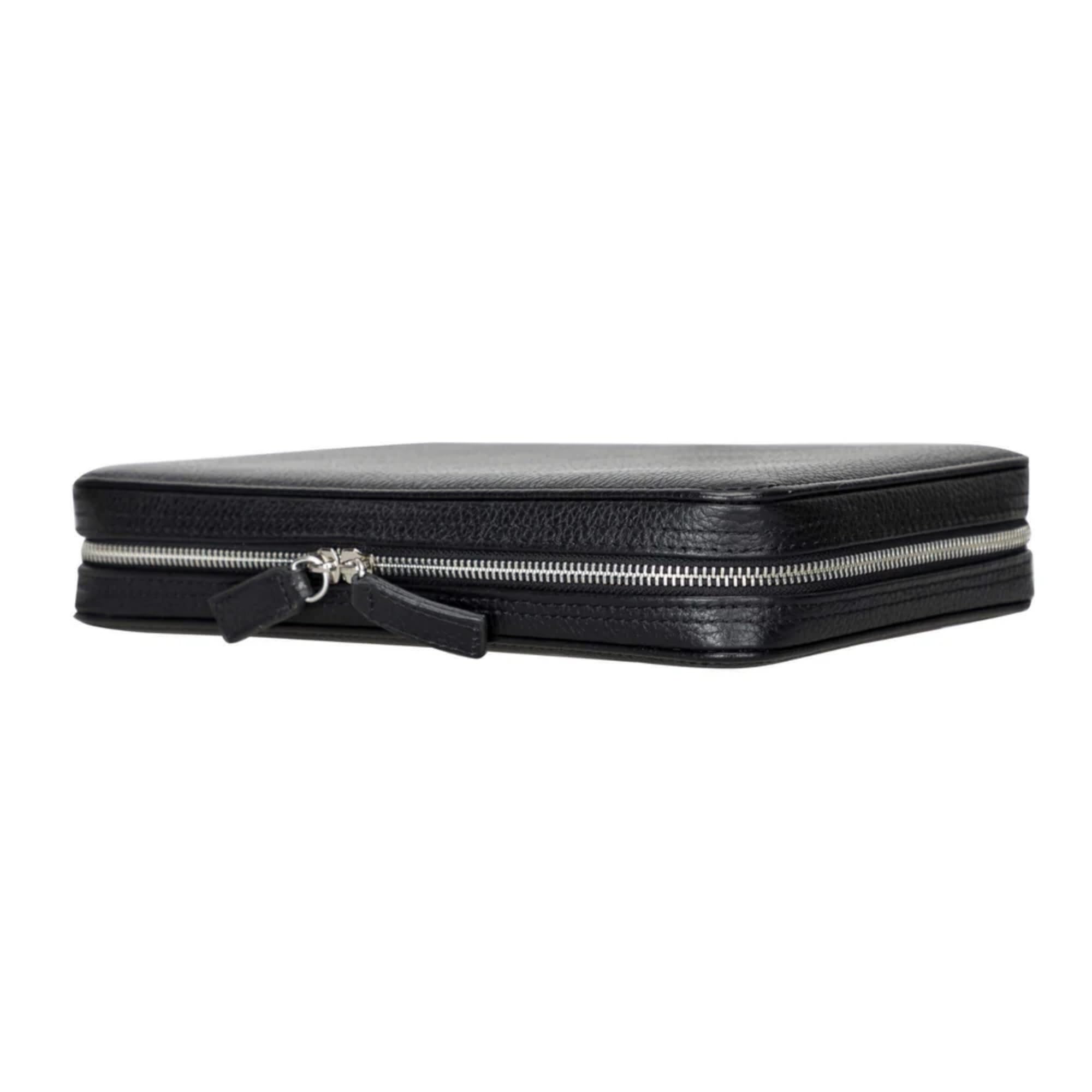 Full-Grain Leather Cable Organizer