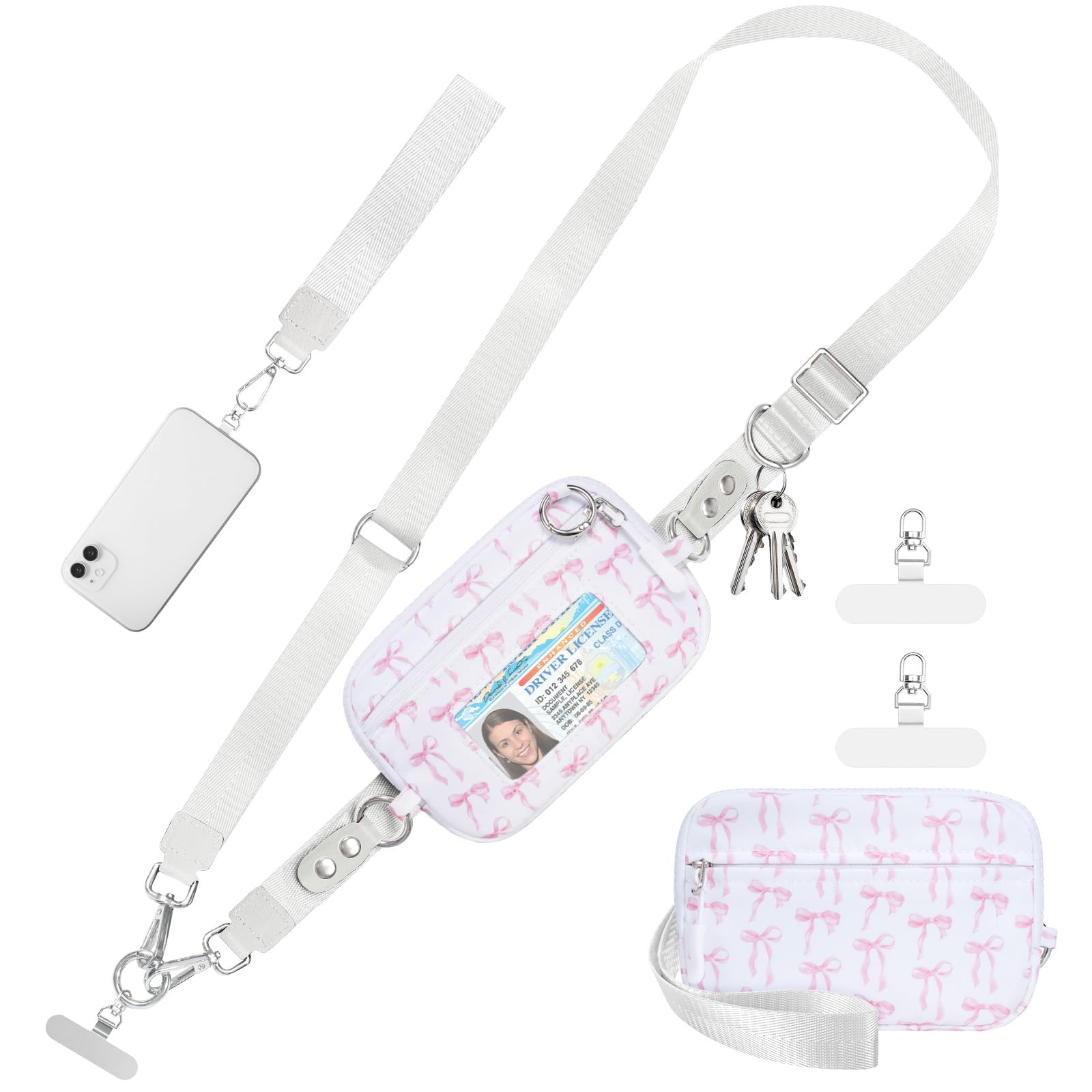 Crossbody Phone Strap Wallet