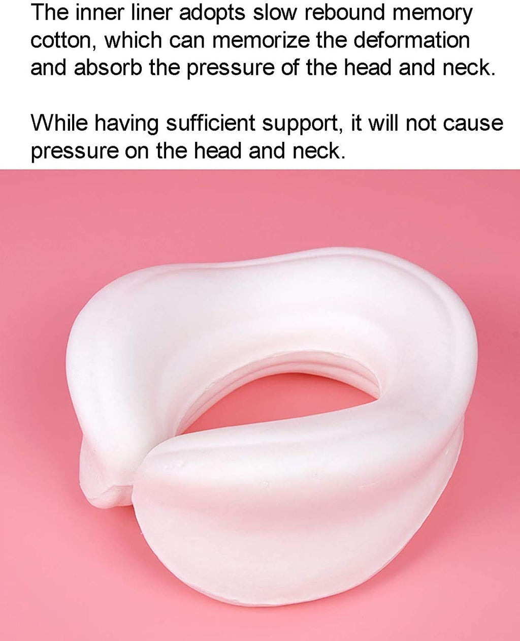 Memory Foam Travel Neck Pillow