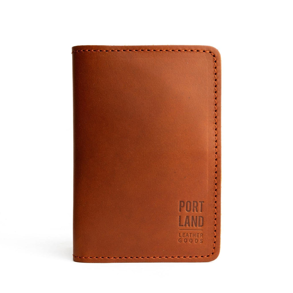 Full-Grain Leather Passport Holder