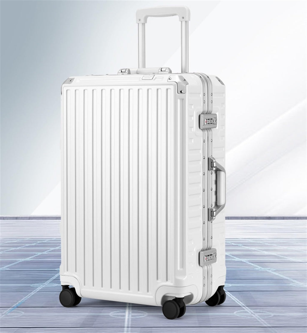 Aluminum Frame Hard Shell Carry-On Suitcase