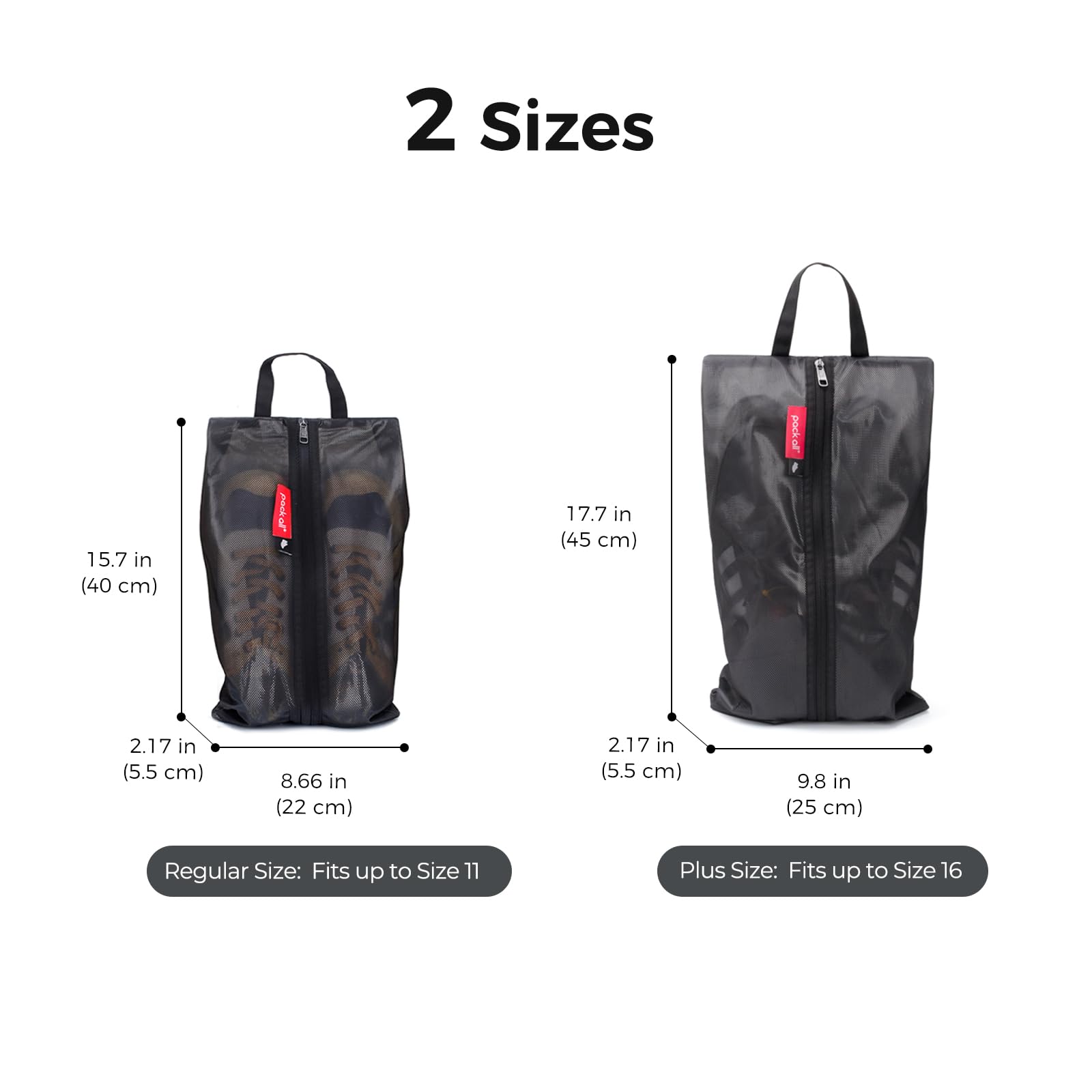 Water-Resistant Travel Shoe Bag