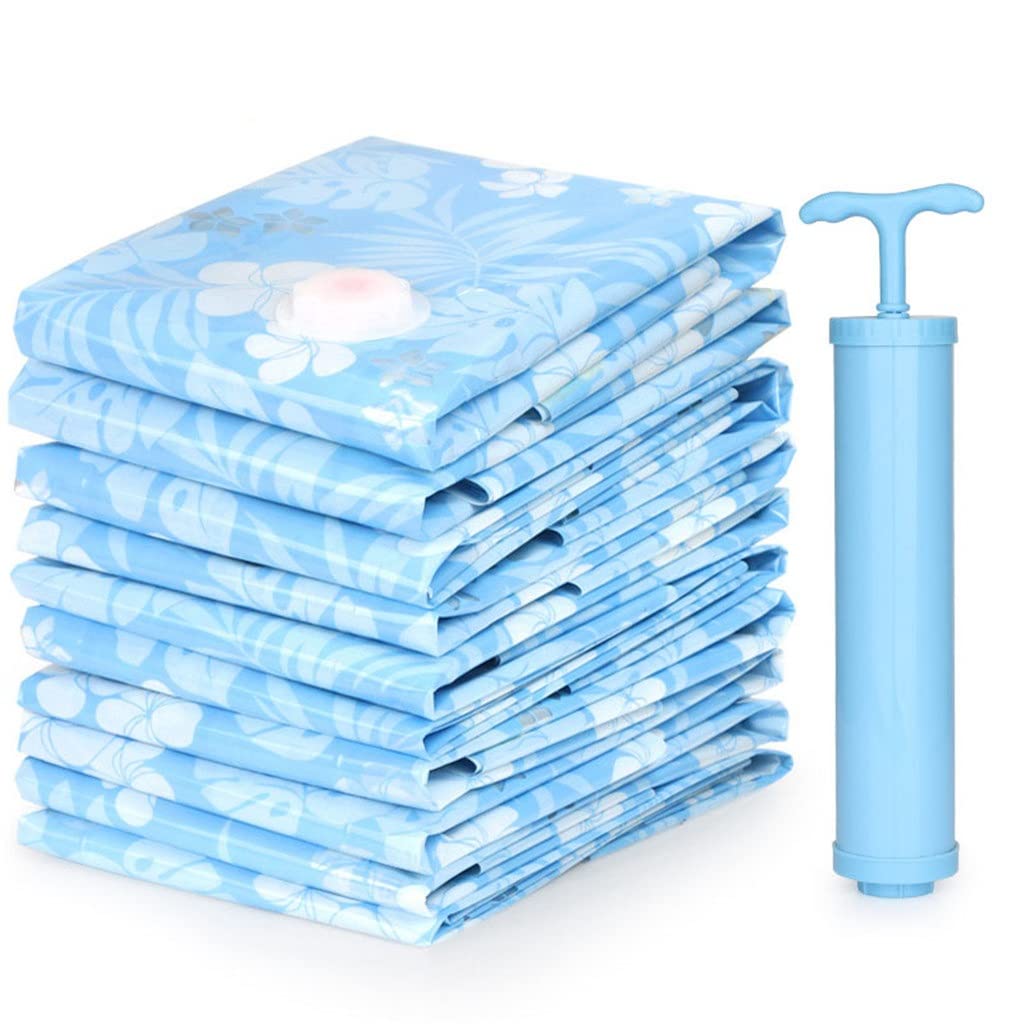 10-Piece Vacuum Compression Storage Bag Set