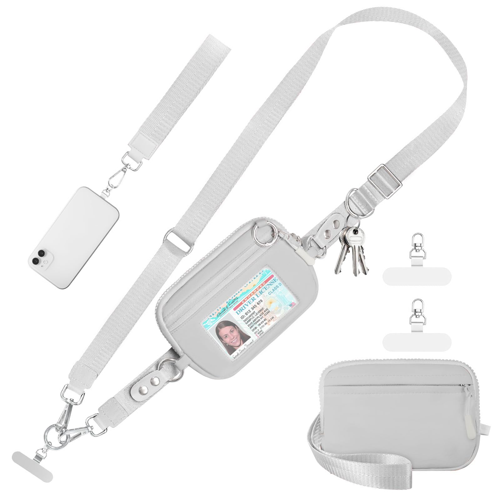 Crossbody Phone Strap Wallet