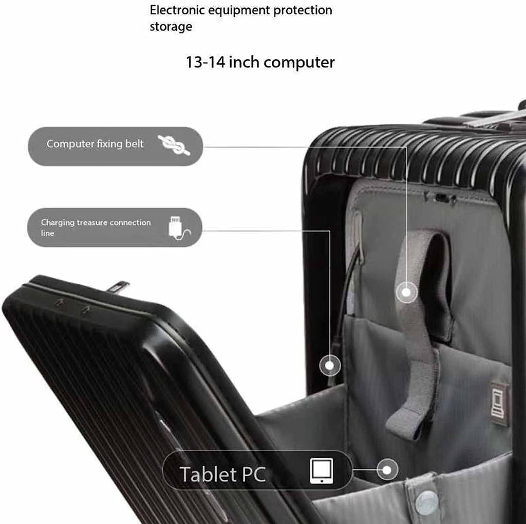 Rechargeable Carry-On Suitcase