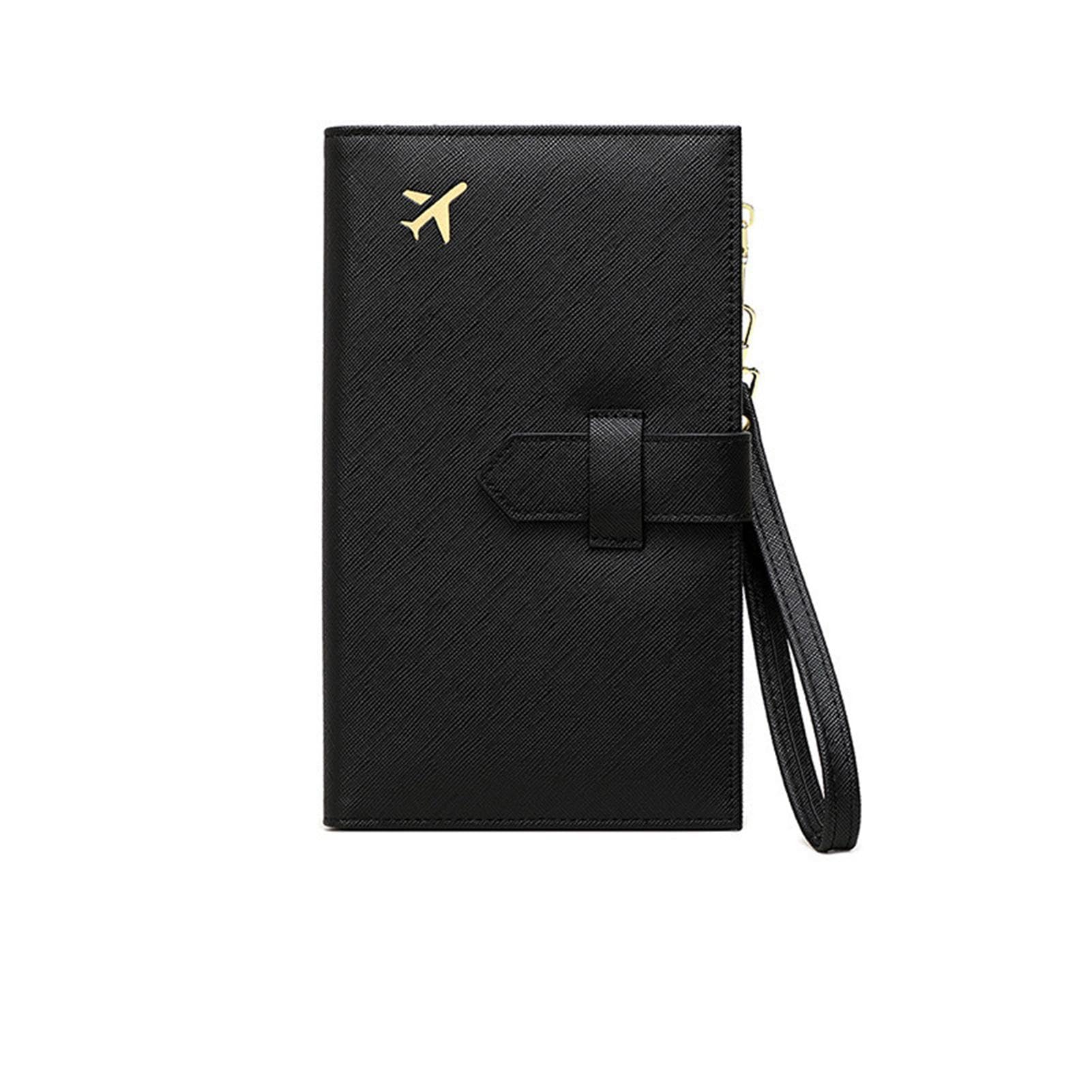 RFID Leather Passport Organizer