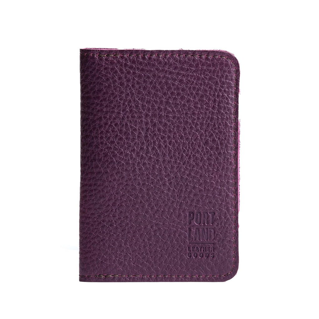 Full-Grain Leather Passport Holder
