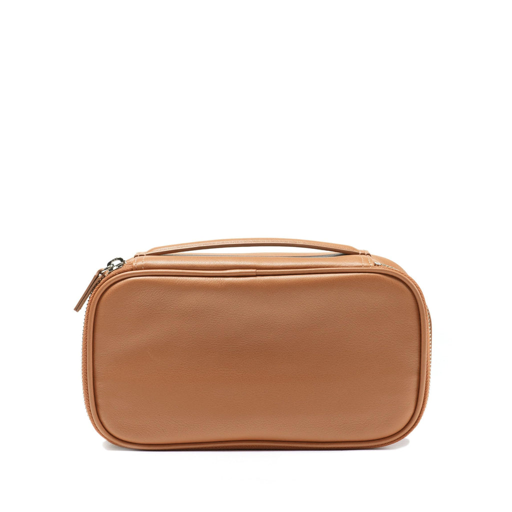 Leather Tech Organizer Bag