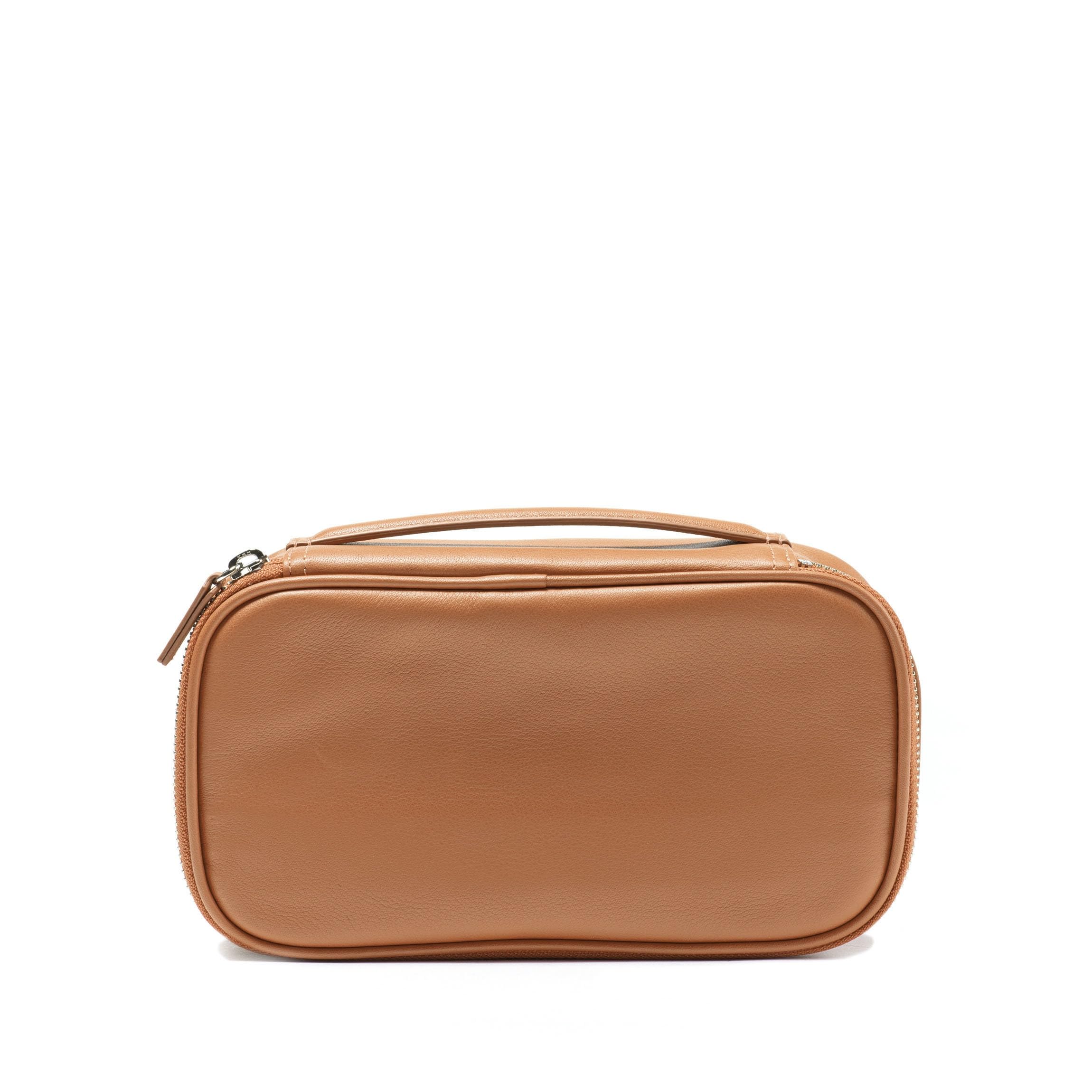 Leather Tech Organizer Bag