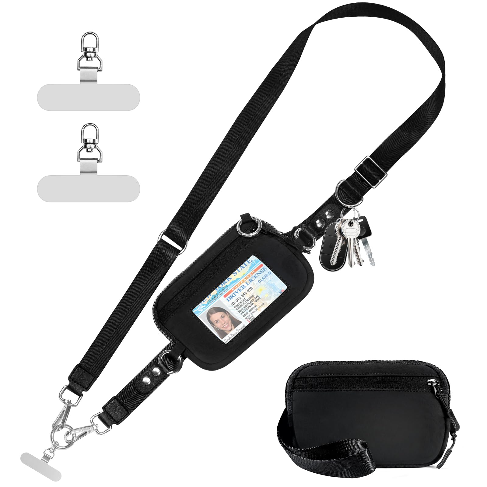 Crossbody Phone Strap Wallet