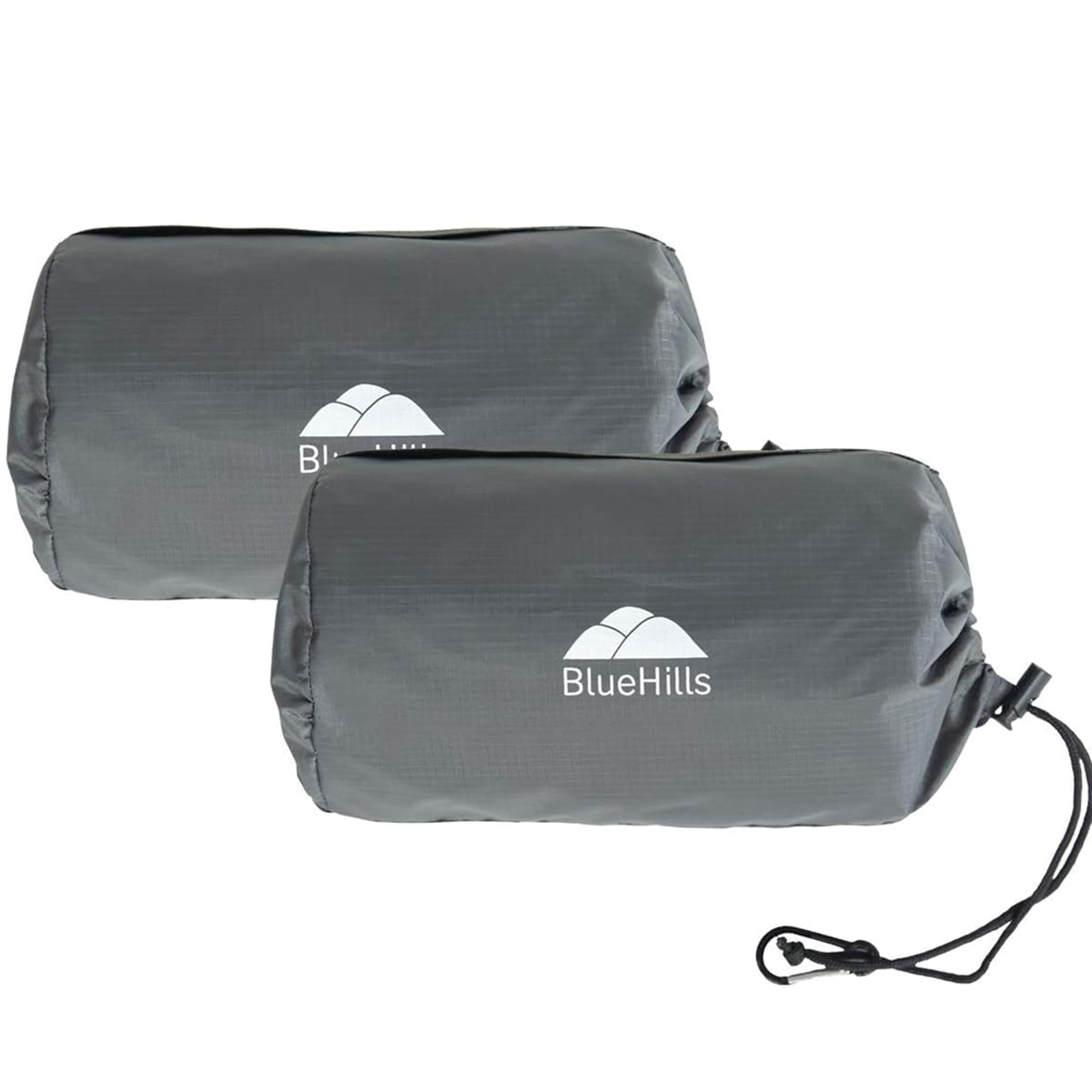 BlueHills Ultra Compact Travel Blanket Pillows for Airplane