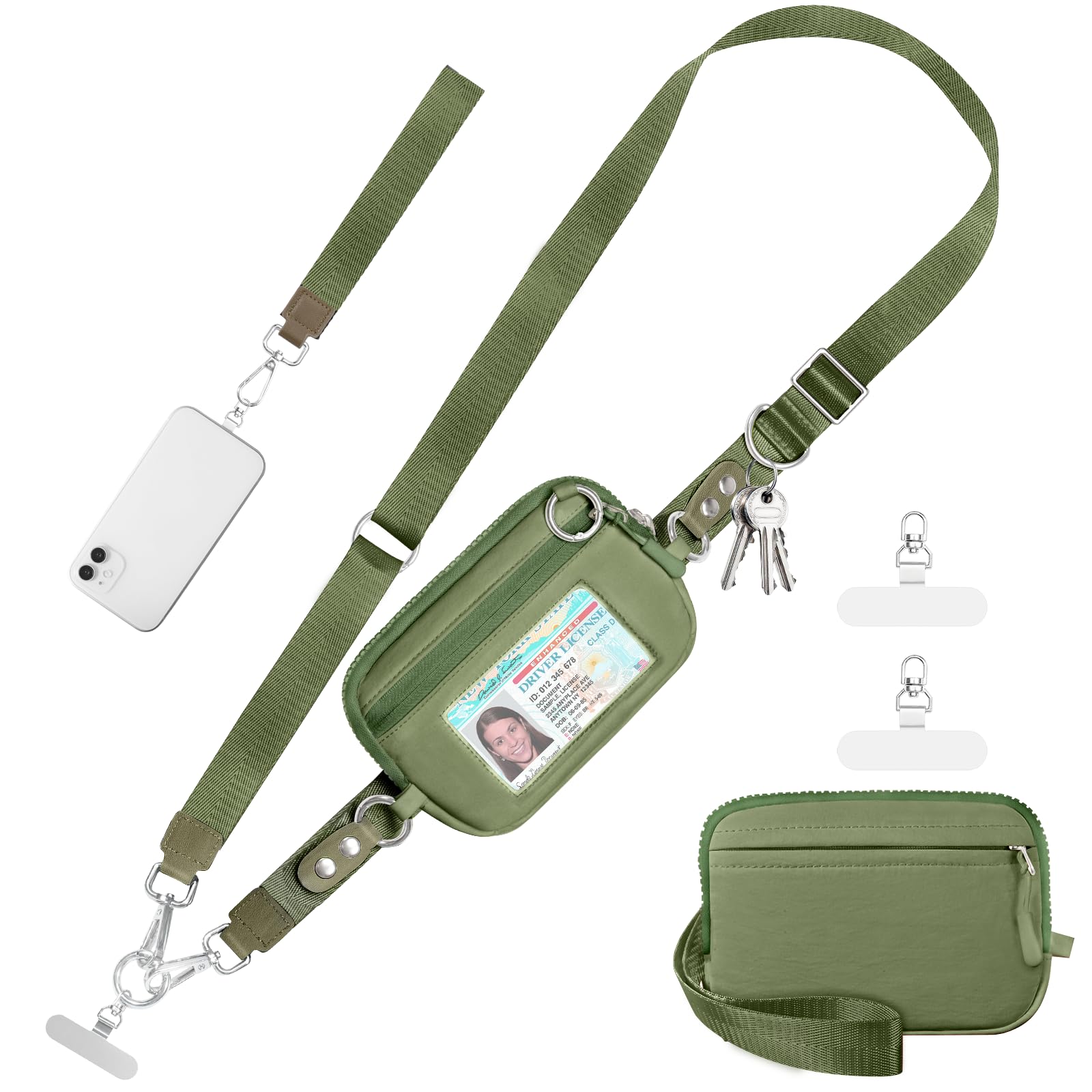 Crossbody Phone Strap Wallet