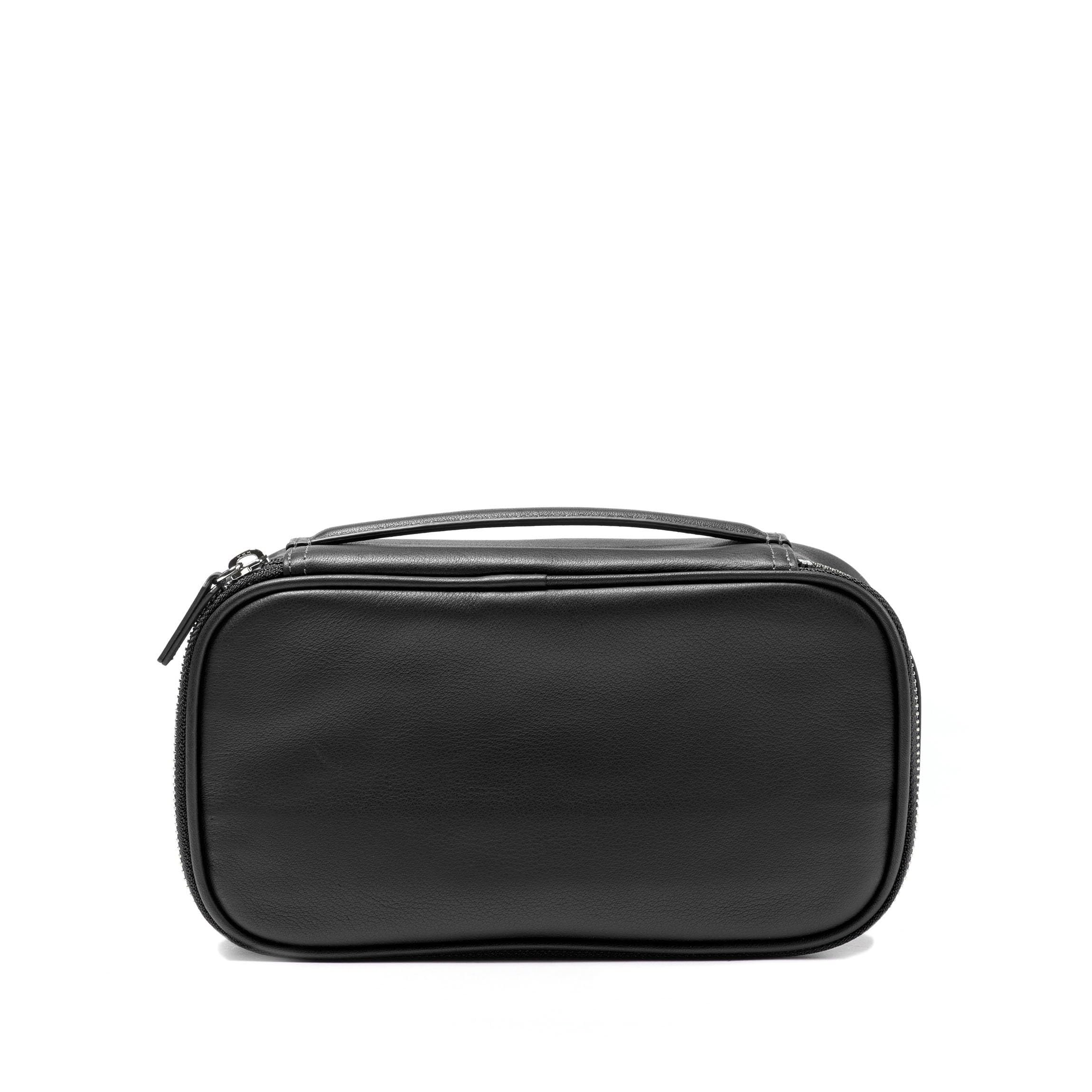 Leather Tech Organizer Bag