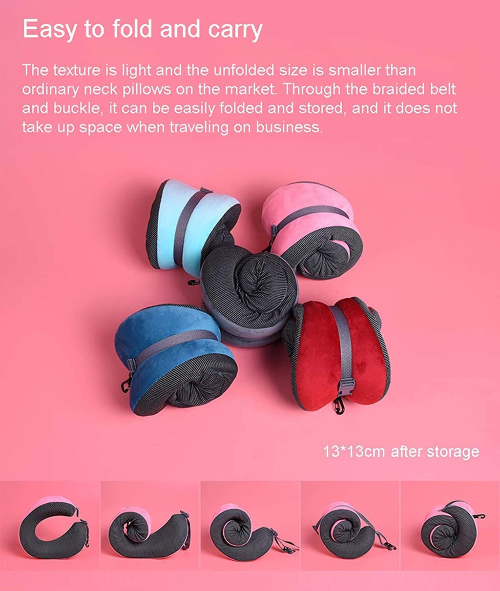 Memory Foam Travel Neck Pillow