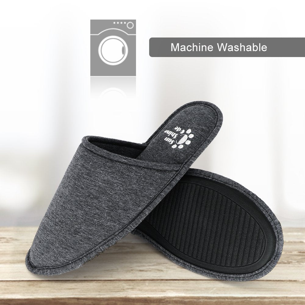 Memory Foam Travel Slippers with Bag