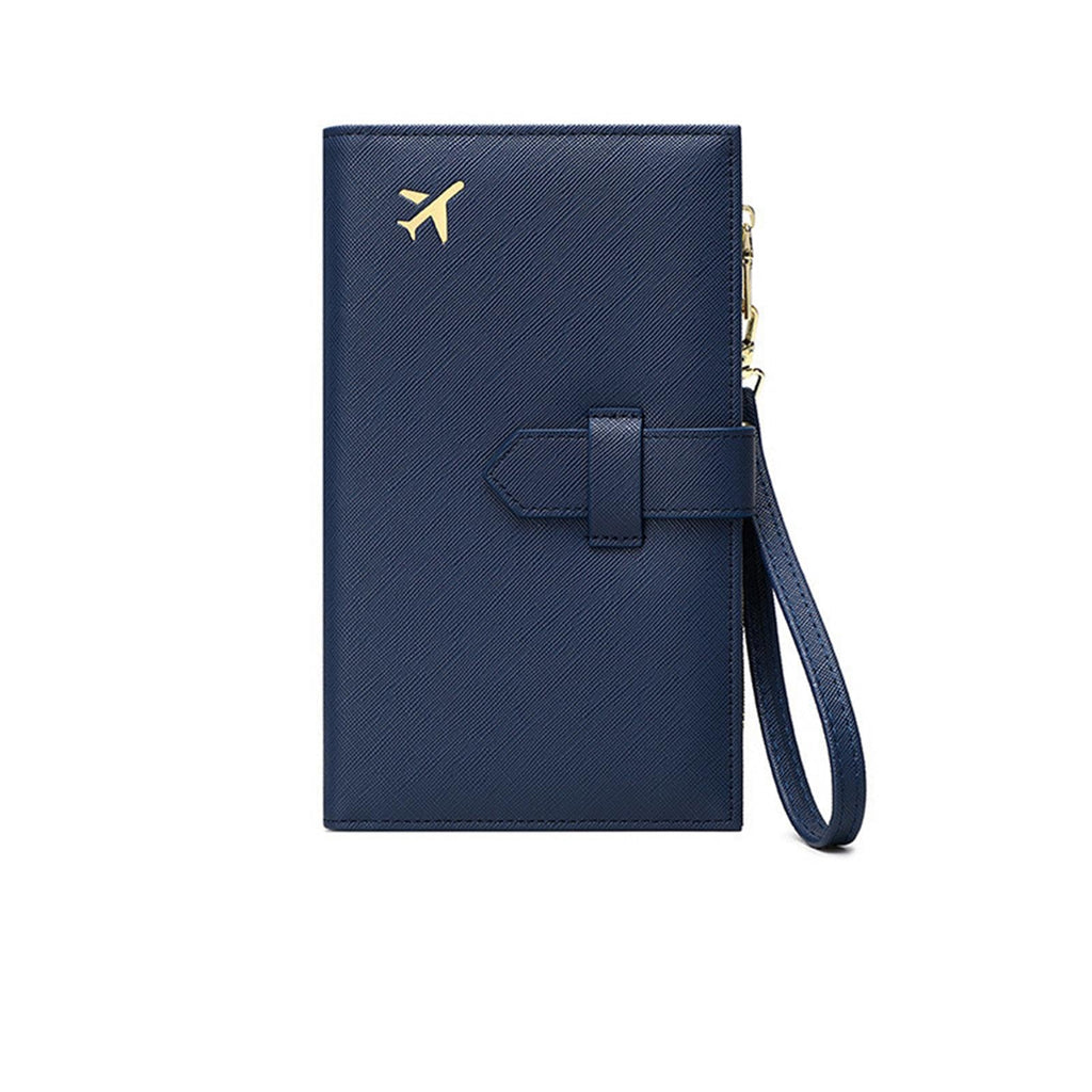 RFID Leather Passport Organizer