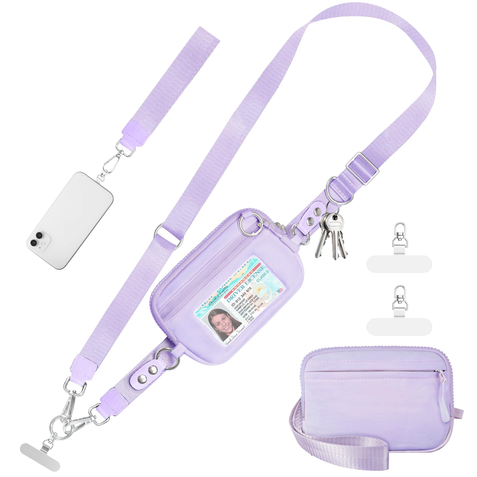 Crossbody Phone Strap Wallet