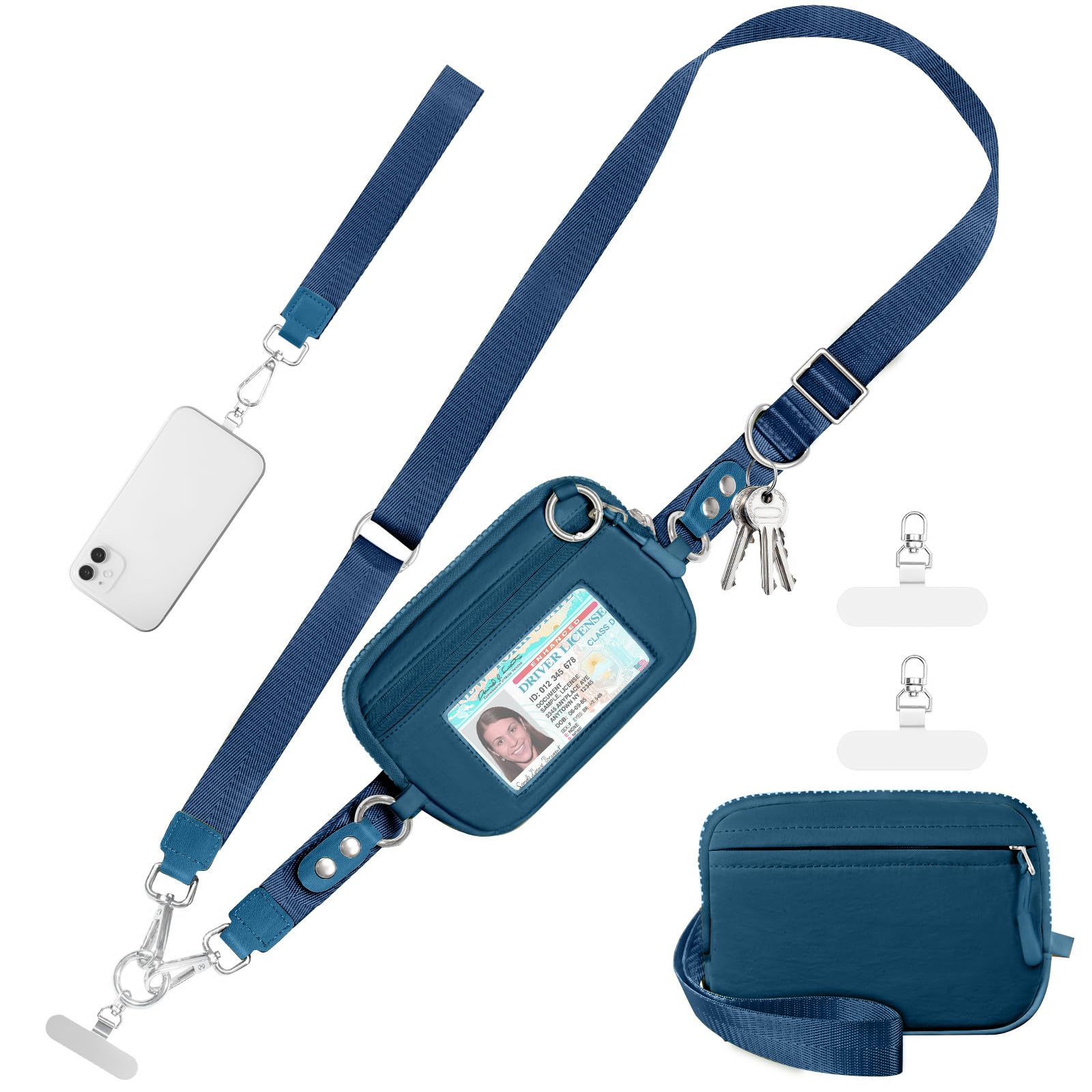 Crossbody Phone Strap Wallet