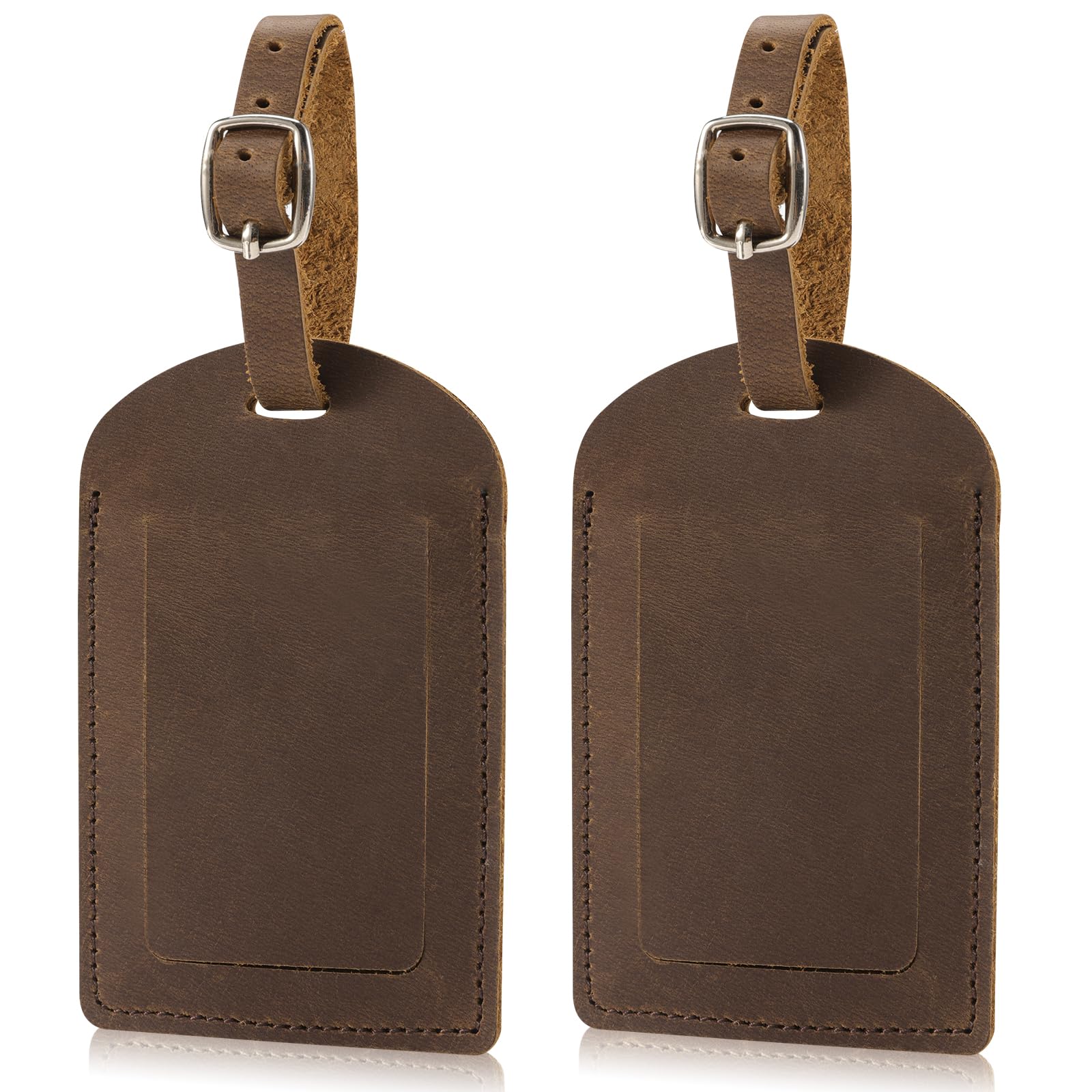 Genuine Leather Luggage Tag