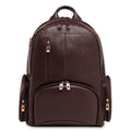 Full-Grain Leather Laptop Backpack