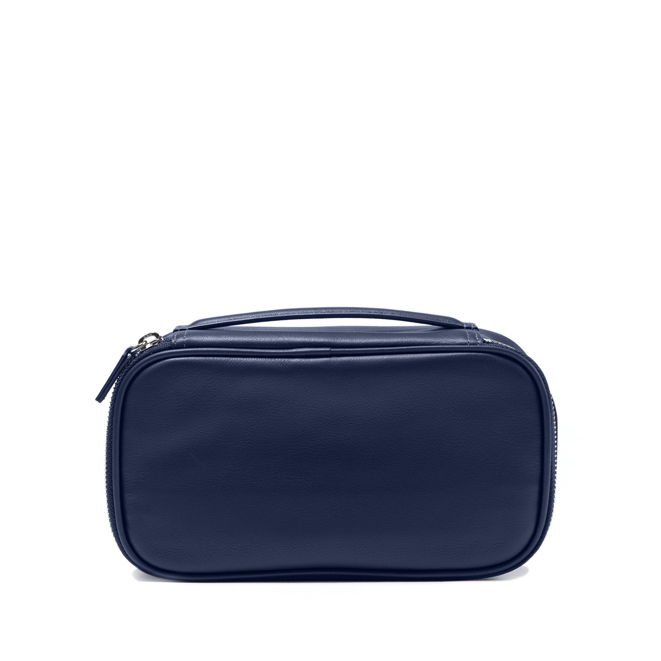 Leather Tech Organizer Bag