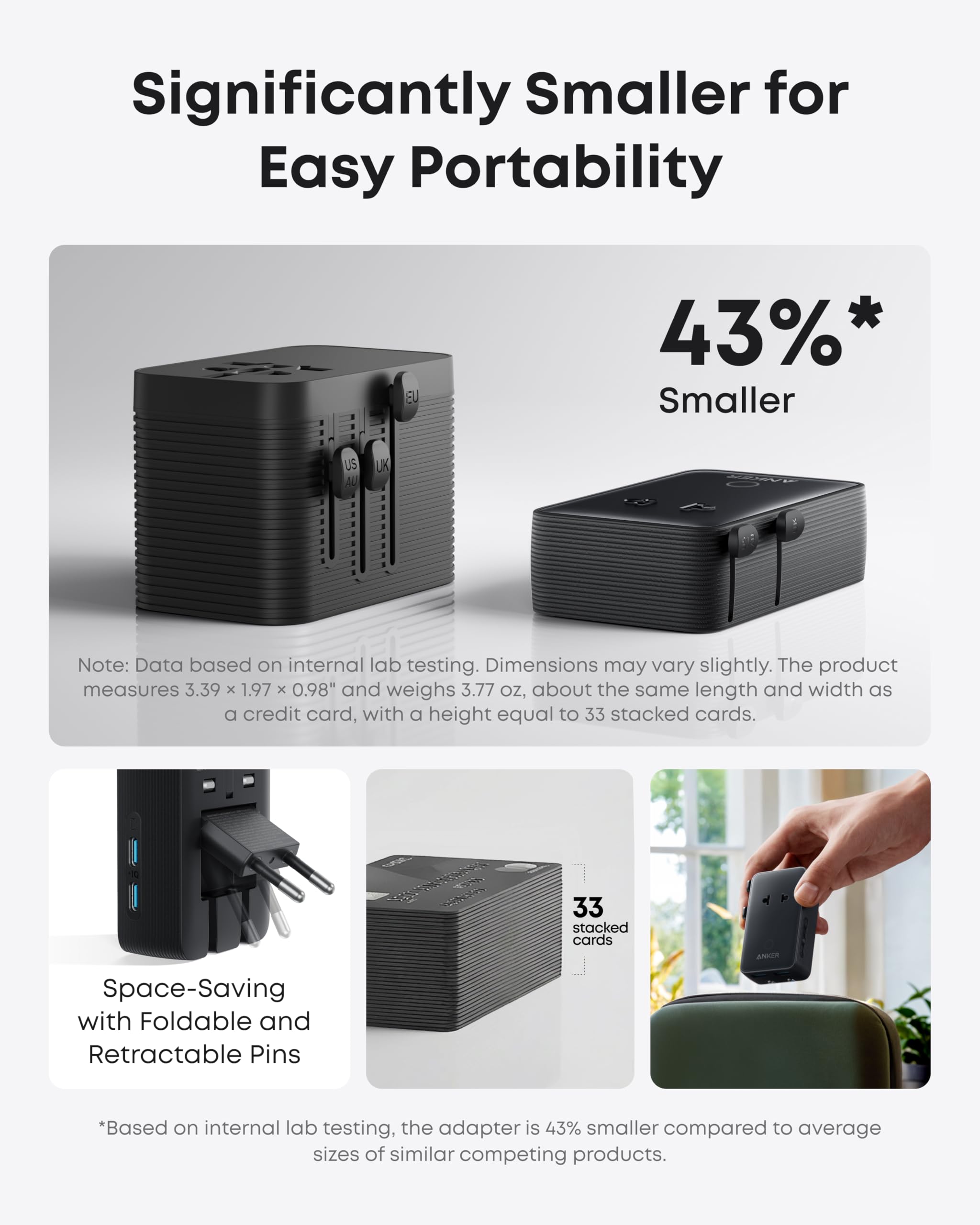 5-Port Universal Travel Adapter