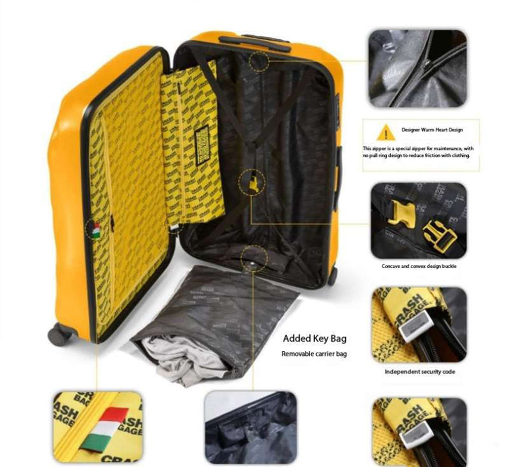 Aluminum Frame Carry-On Suitcase
