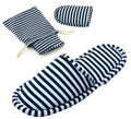 Non-Disposable Travel Slippers Portable Cotton Spa Hotel Guest Indoor Slippers